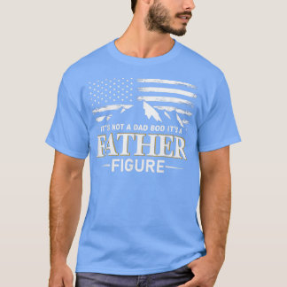 T-shirt Mens Ce n'est pas un papa Bod C'est un père Figure