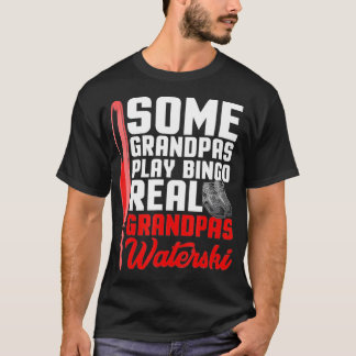 T-shirt Mens Certains Grandpas Jouer Bingo Real Grandpas E