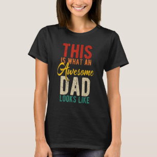 T-shirt Mens C'Est Ce Qu'Un Père Awé Ressemble À Fathe