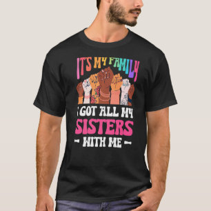 T-shirt Mens C'Est Ma Famille J'Ai Toutes Mes Soeurs Avec 