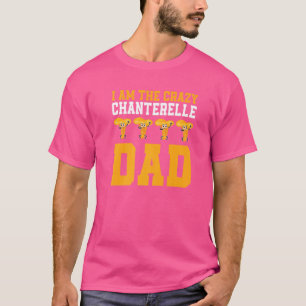 T-shirt Mens Chanterelle Papa Vêtements Champignons Pour