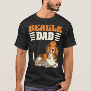 T-shirt Mens Chien Propriétaire Beagle Papa Animal Animal 
