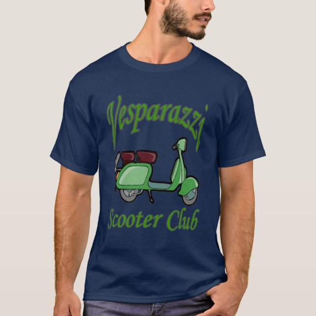 T-shirt Mens Club Scooter (Devant)