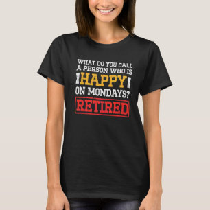 T-shirt Mens Comment Appelle-Tu Une Personne Qui Est Heure