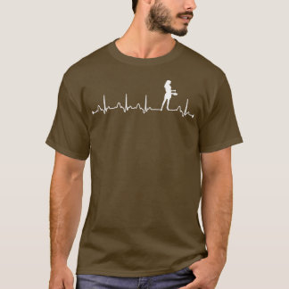 T-shirt Mens Cooking Heartbeat EKG Pulse Cook Lover