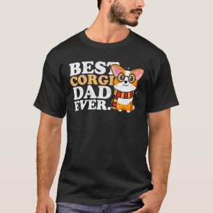 T-shirt Mens Corgi papa meilleur Corgi papa jamais