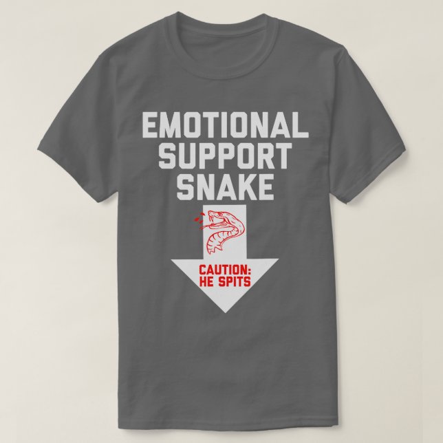 T-shirt Mens Crude Hummor Inappropriate Emotional Support  (Design devant)