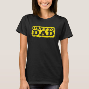 T-shirt Mens Crypto Papa Trader Trader Cryptomonnaie Nft