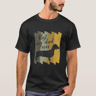 T-shirt Mens Dachshund Retro Teckel