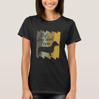 T-shirt Mens Dachshund Retro Teckel