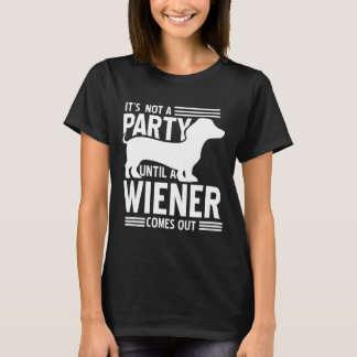 T-shirt Mens Dachshund Weiner Dog Drôle Drôle cadeau
