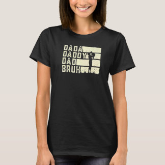 T-shirt Mens Dada Papa Papa Bruh De Son Boys Fête des père