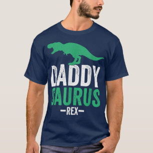 T-shirt Mens Daddysaurus Re Funny Papa Cadeau