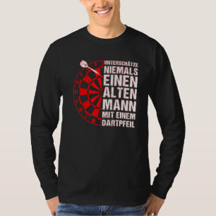 T-shirt Mens Dart Dit Joueur Dart Grand