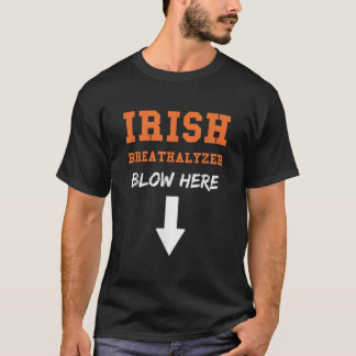 T-shirt Mens Dirty Irish Breathalyzer Adulte Da
