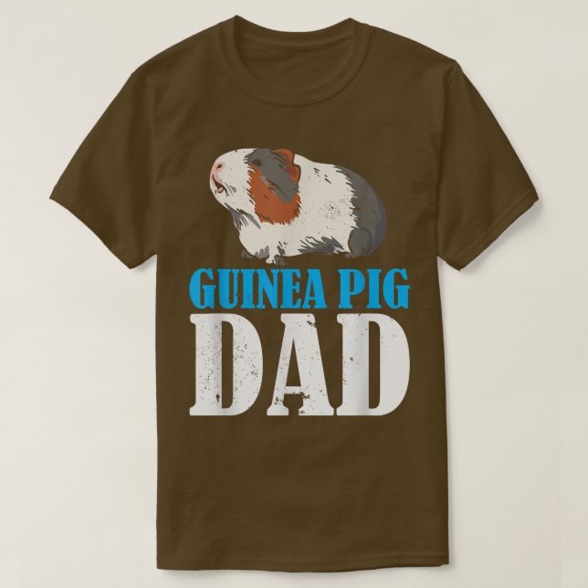 T-shirt Mens Drôle Guinée Pig Lover Graphisme Pour Les Dad (Design devant)