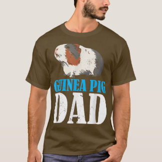T-shirt Mens Drôle Guinée Pig Lover Graphisme Pour Les Dad