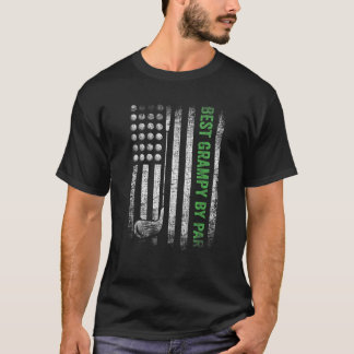 T-shirt Mens Drôle Meilleur Grampy Par Par Père's Day Golf