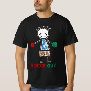 T-shirt Mens Drôle Mème Bocce Ball Design Garçons Bocci Sp