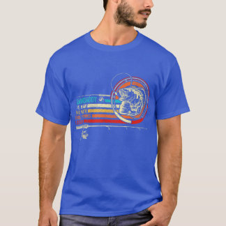 T-shirt Mens Drôle Vintage Retro Pêche Grandaddy Pères