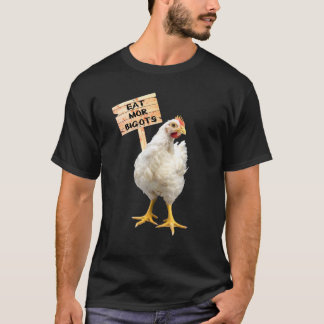 T-shirt Mens Eat Mor Bigots Chicken