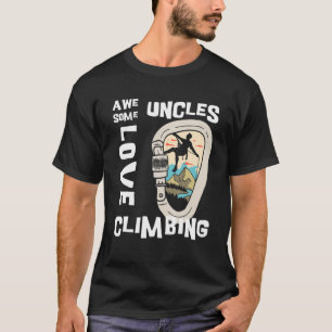 T-shirt Mens Escalade Vintage Carabiner Awesome Uncles Lov