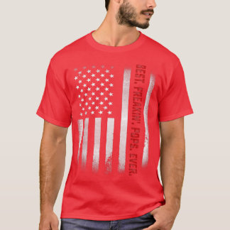 T-shirt Mens Fête des pères Cadeau Tee Best Freakin Pops J