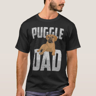 T-shirt Mens Fête des pères mignonne animal animal chien p