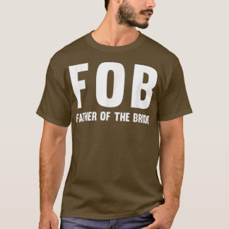 T-shirt Mens FOB (Père de la mariée) 