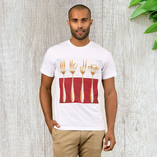 T-shirt Mens Forks Or