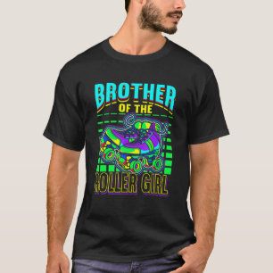 T-shirt Mens Frère de la Roller Girl Retro Skates Roller S