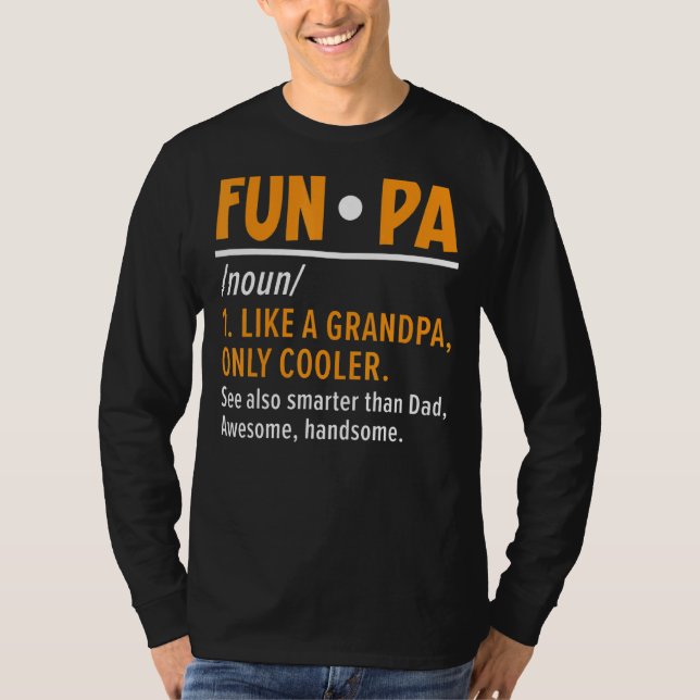 T-shirt Mens Fun Pa Meilleur grand-père jamais grand-père  (Devant)