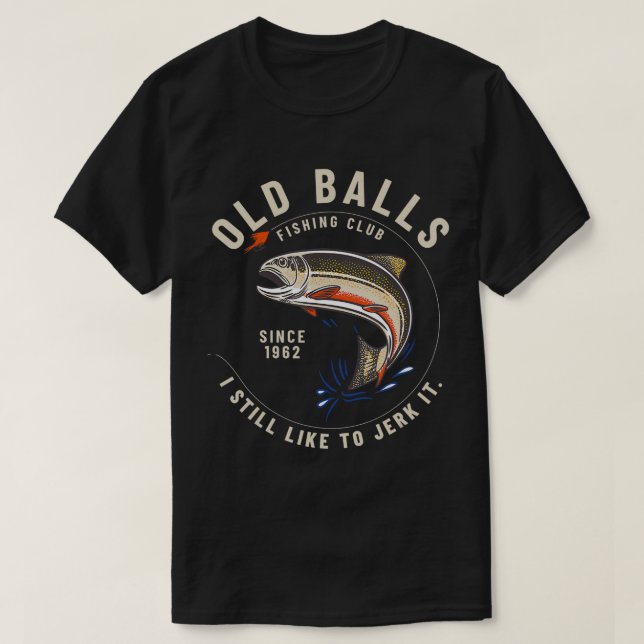 T-shirt Mens Funny Fishing Pun 60e anniversaire pour papa  (Design devant)