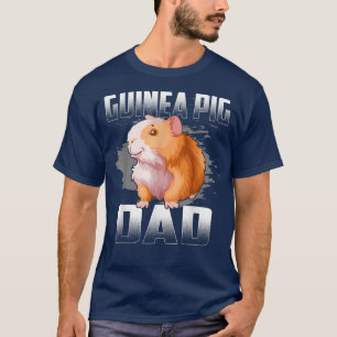 T-shirt Mens Funny Guinée Pig Lover Graphisme pour les pap