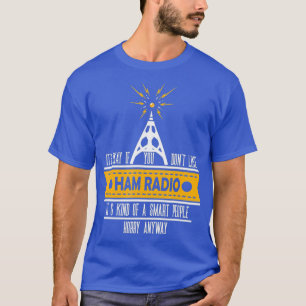 T-shirt Mens Funny Ham Radio opérateur Cadeau