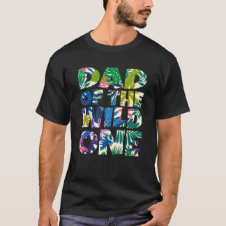 T-shirt Mens Funny Matching Famille Jungle Papa of the Wil