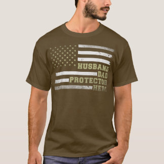 T-shirt Mens Funny Papa Fête des pères première fois meill
