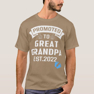 T-shirt Mens Funny promu à Grand Grand-Papy Est 