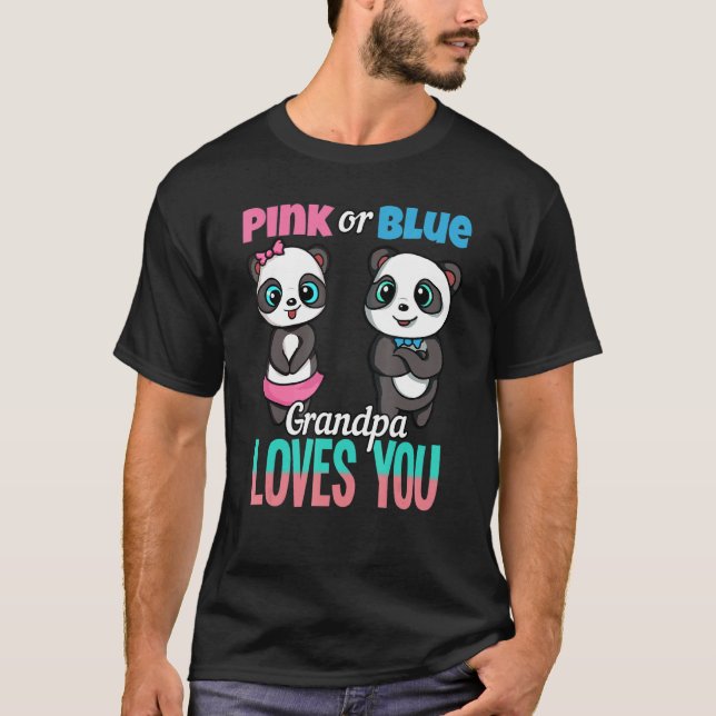 T-shirt Mens Gender Reveal Party Team Baby Shower Pinkness (Devant)