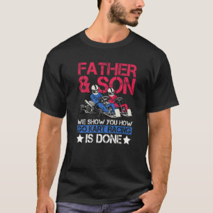 T-shirt Mens Go Kart Racer Pour Un Go Kart Racer Papa