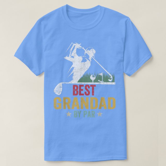 T-shirt Mens Golf Best Grand Grand Par Par Par Daddy Golfe (Design devant)