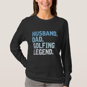 T-shirt Mens Golfing Papa Mari Papa Golf Legend Fathe