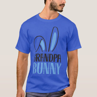T-shirt Mens Grandpa Bunny Costume Funny Family Matching E