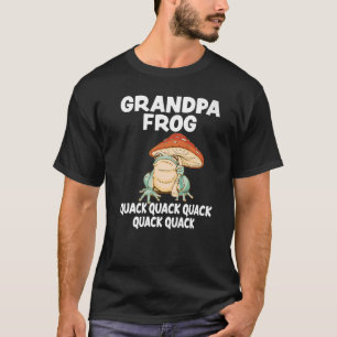 T-shirt Mens Grandpa Grenouille Animal Pun Love Amphibian