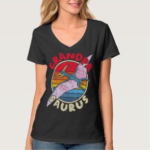 T-shirt Mens Grandpa Saurus I Pterodactylus I Family Match
