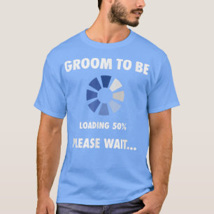 T-shirt Mens Groom À Charger Drôle Cadeau Pré-Mariage