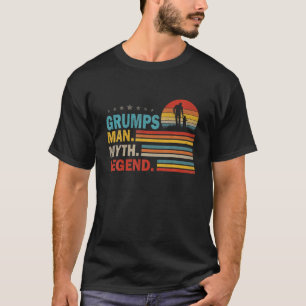T-shirt Mens Grumps Homme Mythe Vintages Grumps Légende P