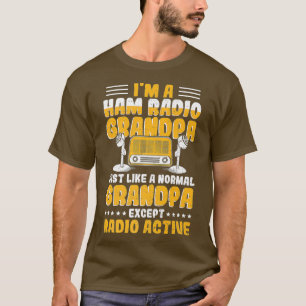 T-shirt Mens Ham Radio Im A Ham Radio Grandpa - Grand-Père
