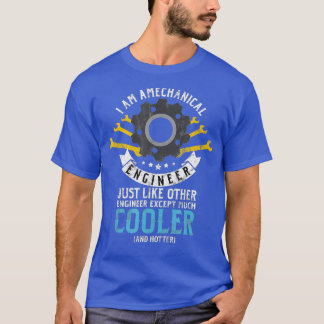 T-shirt Mens I Am A Mechanical Engineer Mechanic gift