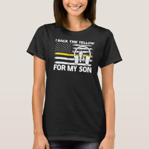 T-shirt Mens I Back Yellow For My Son Dispatch Ope